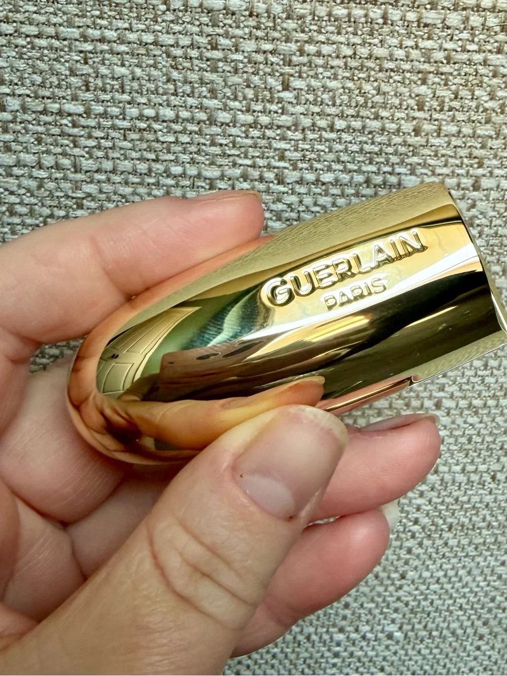 Guerlain Rouge G Pink Leather Le Nude Lipstick Case